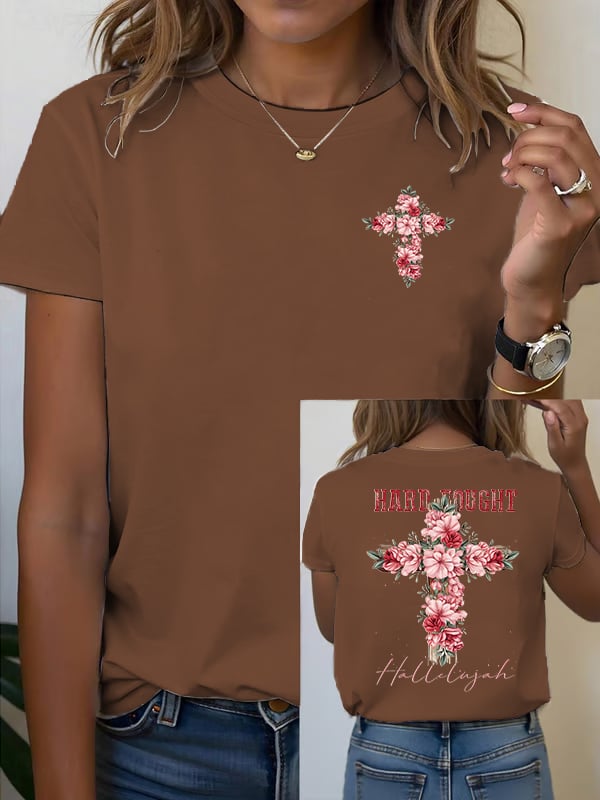 Women's Floral Christian T-shirt