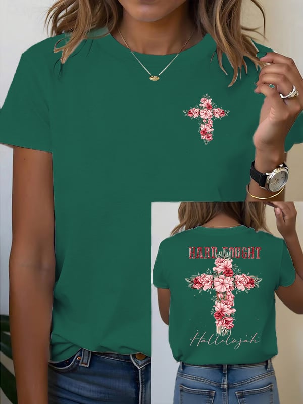 Women's Floral Christian T-shirt