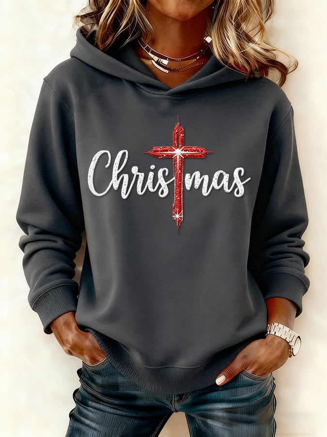 Women's Casual Christmas Faith Sweatshirt