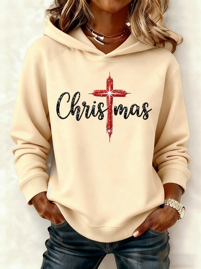 Women's Casual Christmas Faith Sweatshirt