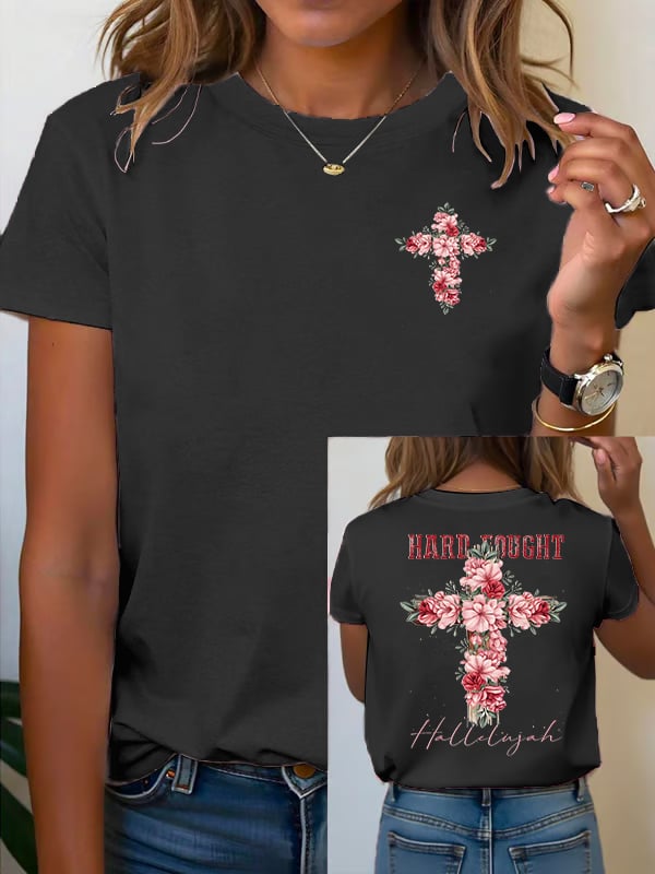 Women's Floral Christian T-shirt