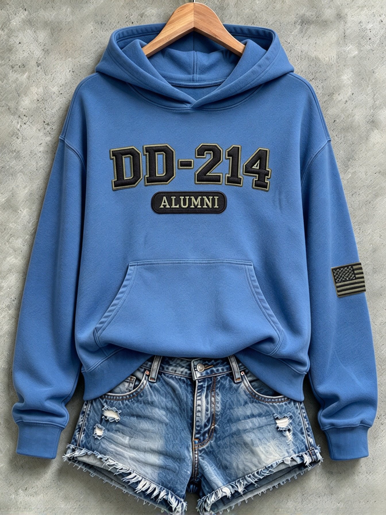 Women's Veteran Pride DD-214 Printed Hoodie