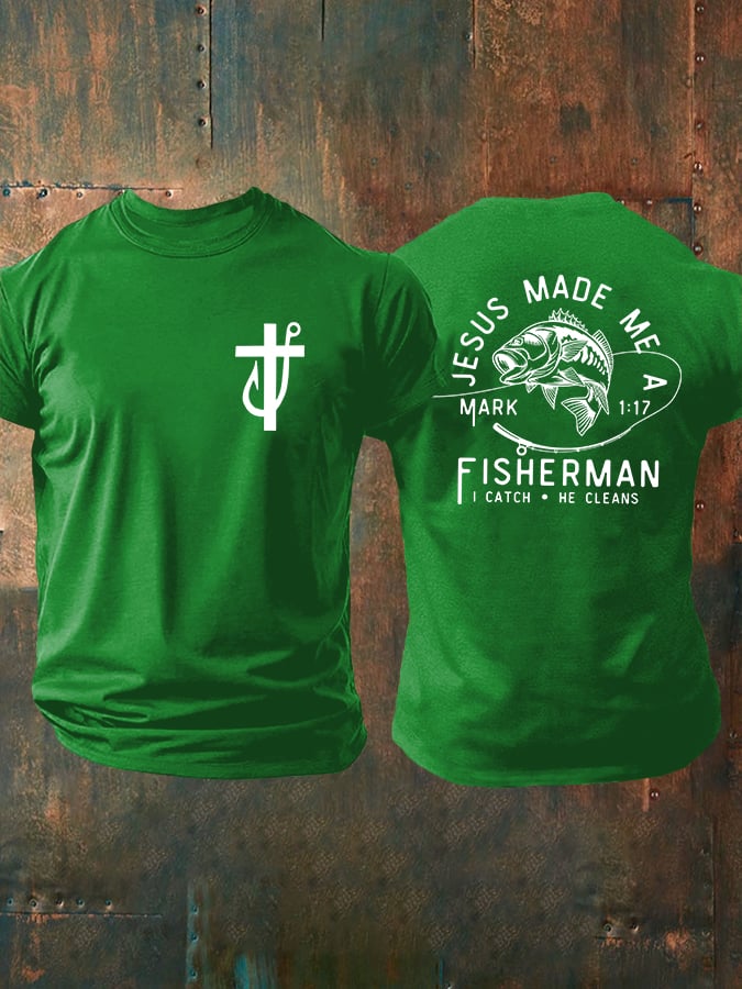 Men'S Casual Faith Short-Sleeved T-Shirt