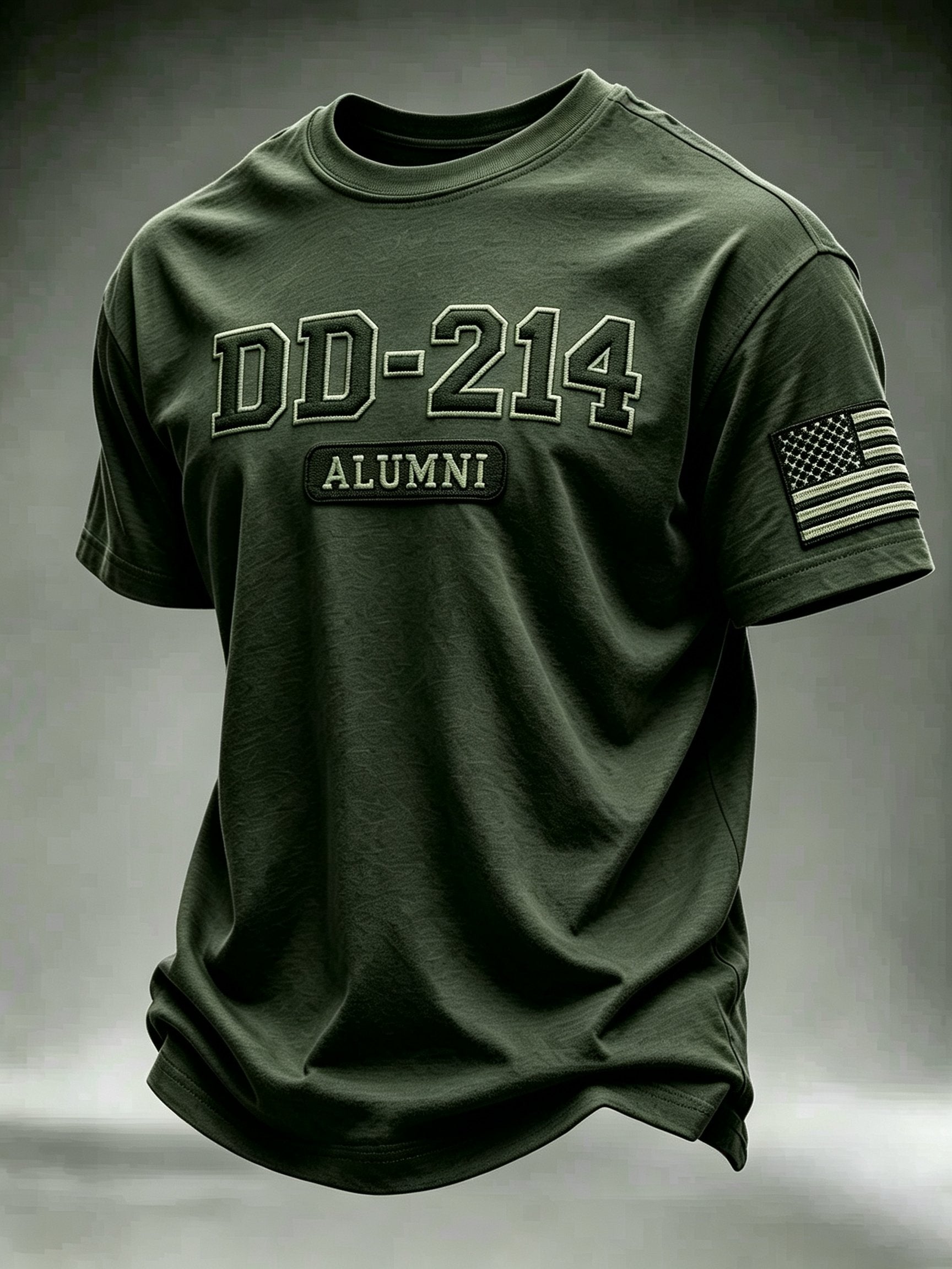 Men's Veteran Pride DD-214 Printed T-shirt