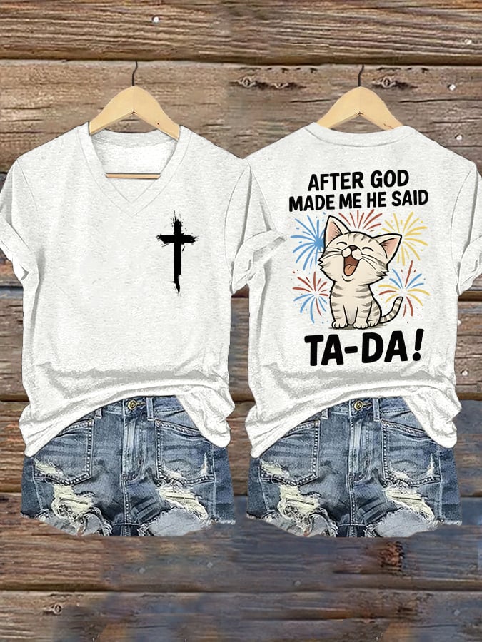 Women'S Casual Faith Short Sleeve T-Shirt