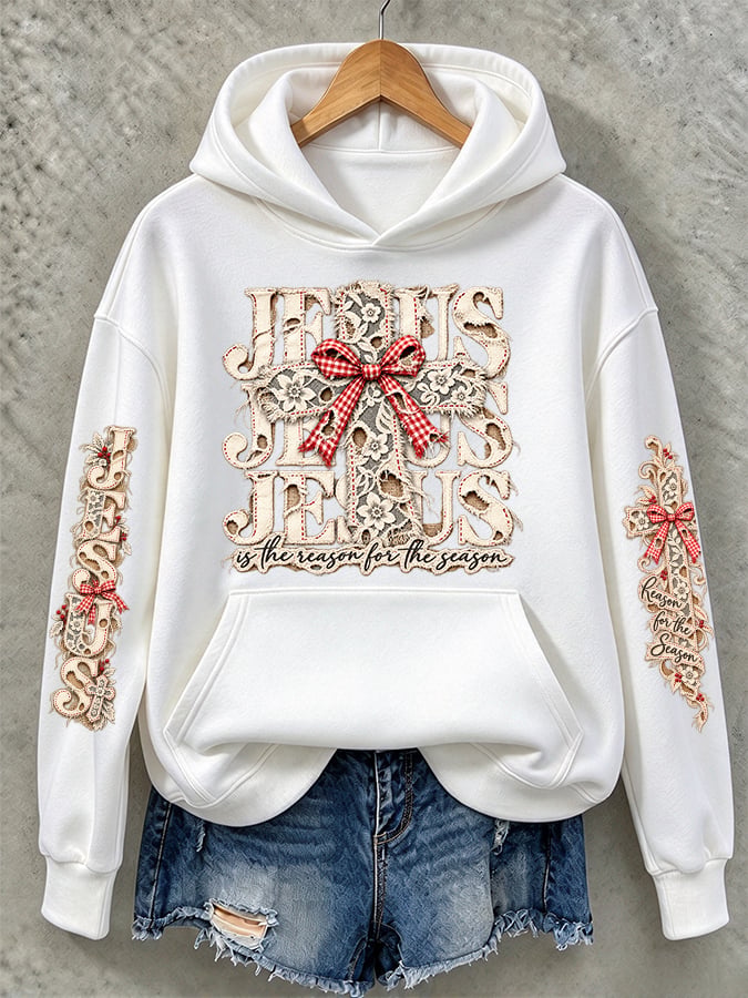 Women’S "Faith" Graphic Casual Sweatshirt