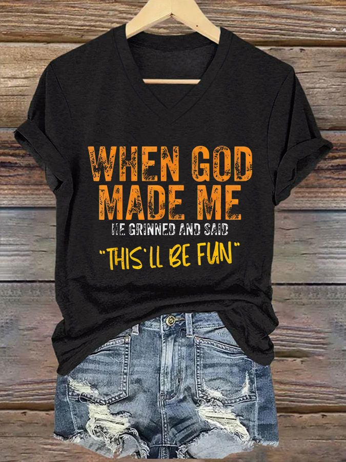 Women'S Casual Faith Short Sleeve T-Shirt