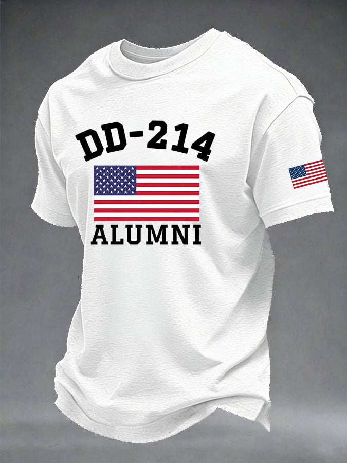 Men's Retro Print Short-Sleeve T-Shirt