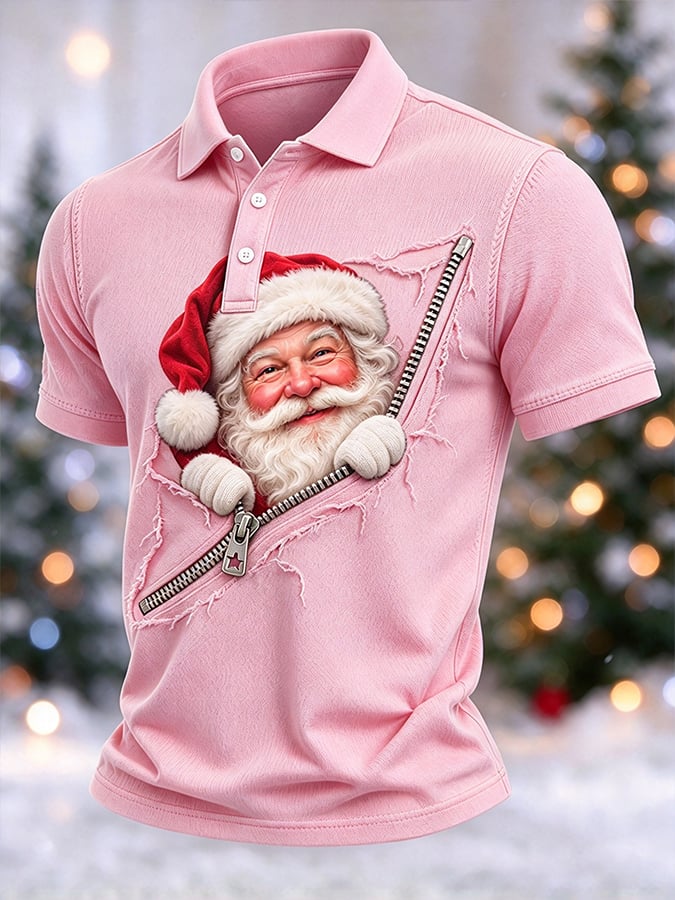 Men's Retro Print Short-Sleeve T-Shirt