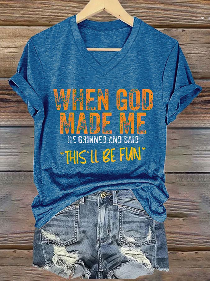 Women'S Casual Faith Short Sleeve T-Shirt