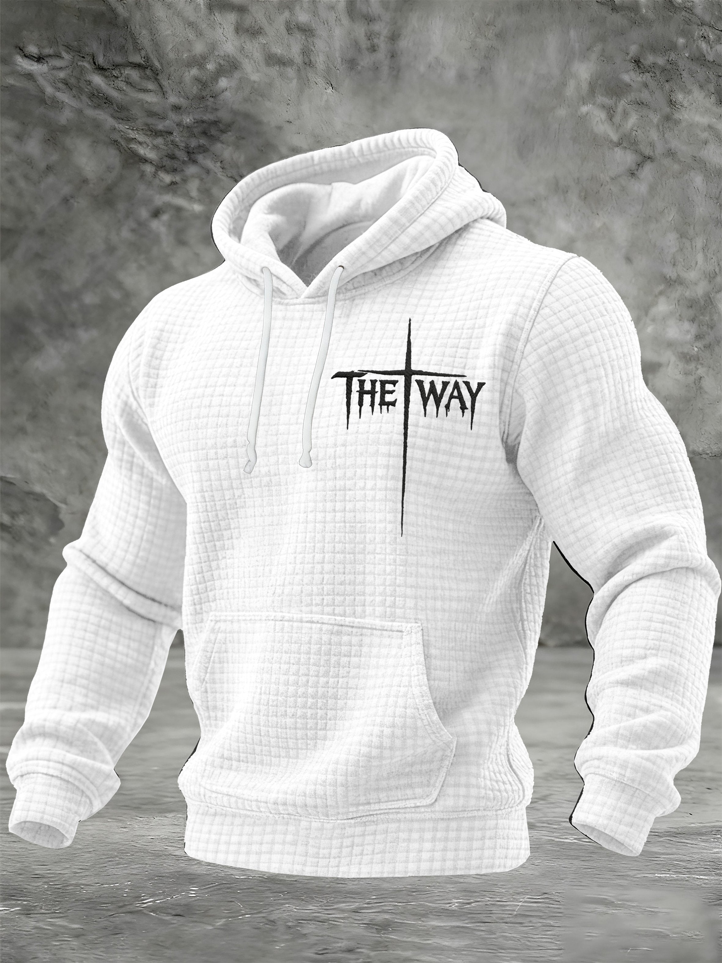 Men's Faith Print Hoodie