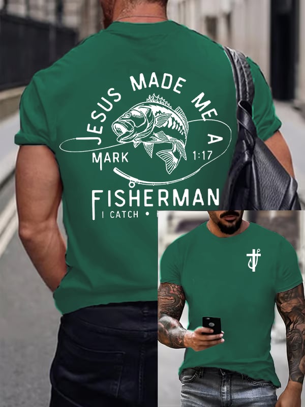 Men'S Casual Faith Short-Sleeved T-Shirt