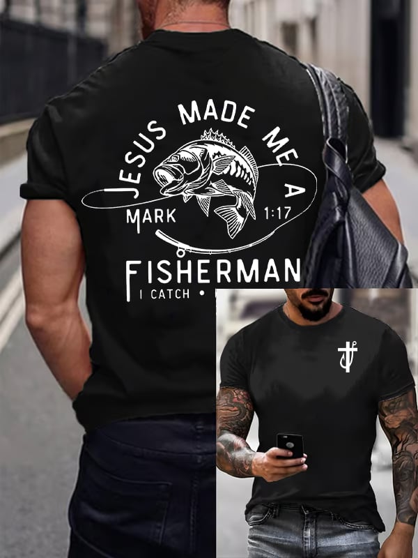 Men'S Casual Faith Short-Sleeved T-Shirt