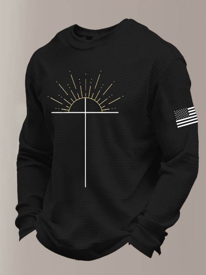 Men's Faith Print Waffle T-Shirt