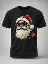 Men'S Casual Christmas Print Top