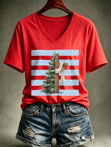Women's Casual Printed T-shirt