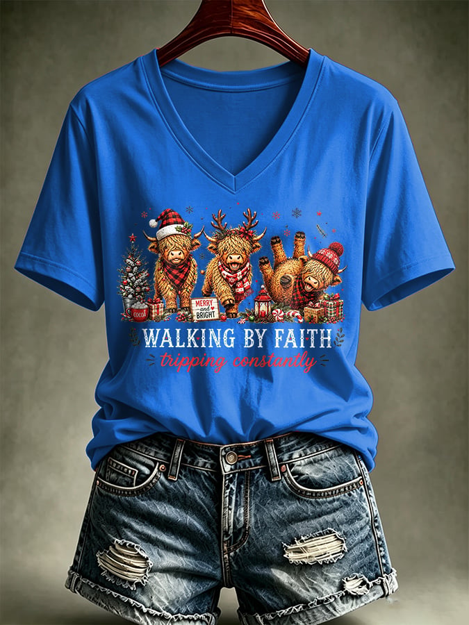 Women's Casual Printed T-shirt