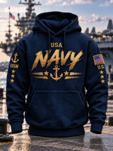 Men's U.S. Veterans Printed Hoodie