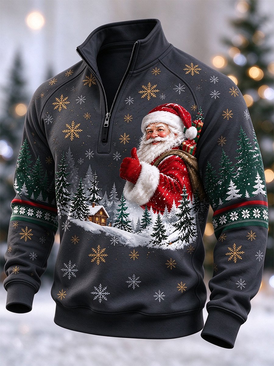 Men's Casual Christmas Sweatshirt