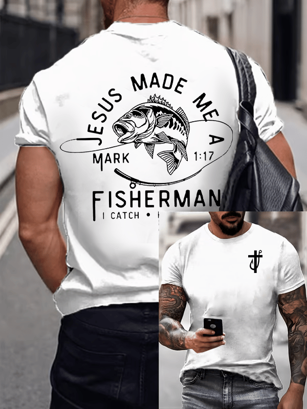 Men'S Casual Faith Short-Sleeved T-Shirt