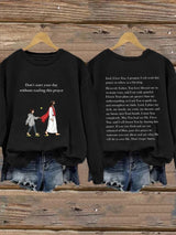 Women's Faith "Don't Start Your Day Without Reading This Prayer" Print Sweatshirt