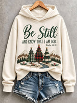 Women’s Be Still And Know That I Am God Hoodie
