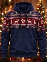 Men's Casual Christmas Hooded