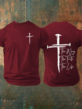 Men's The Way The Truth The Life Print T-Shirt