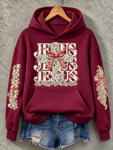 Women’S "Faith" Graphic Casual Sweatshirt