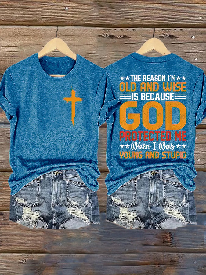Women'S Casual Faith Short Sleeve T-Shirt
