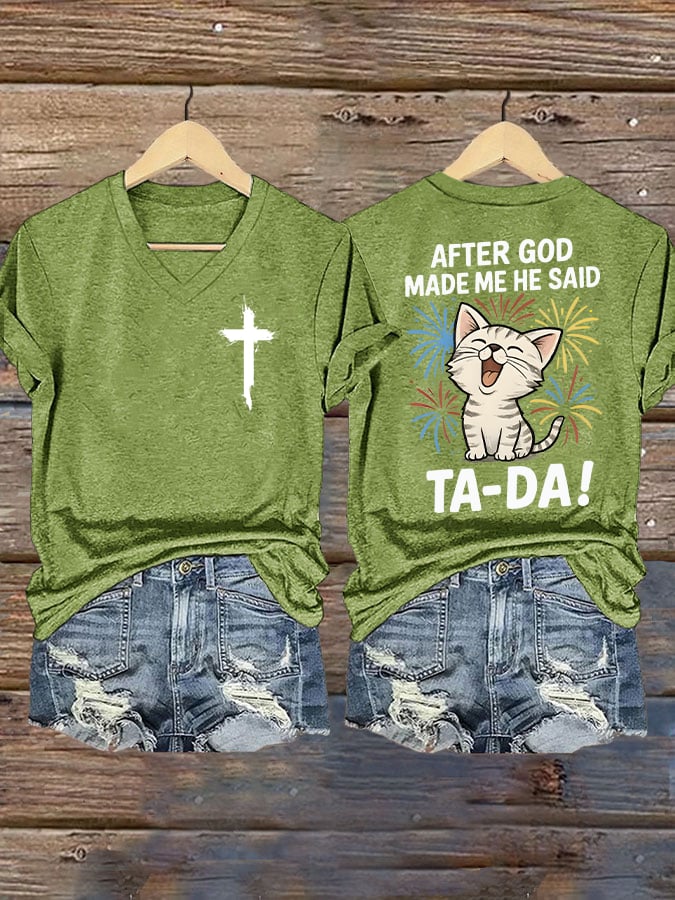 Women'S Casual Faith Short Sleeve T-Shirt