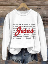 Women's Faith Printed Sweatshirt