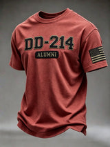 Men's Veteran Pride DD-214 Printed T-shirt