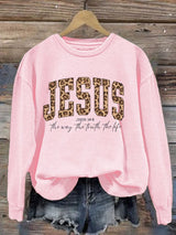 Women'S The Way The Truth The Life Sweatshirt