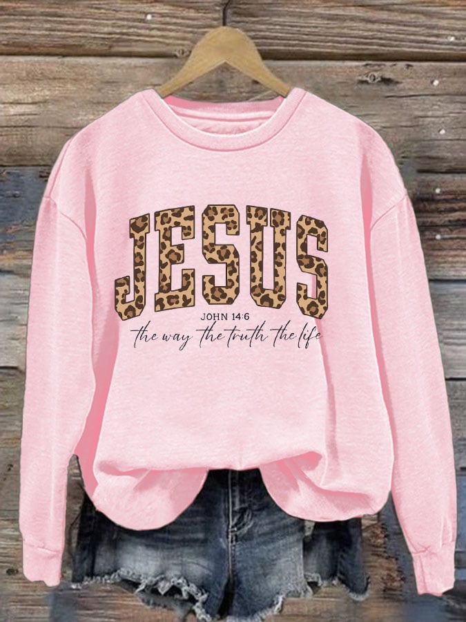 Women'S The Way The Truth The Life Sweatshirt