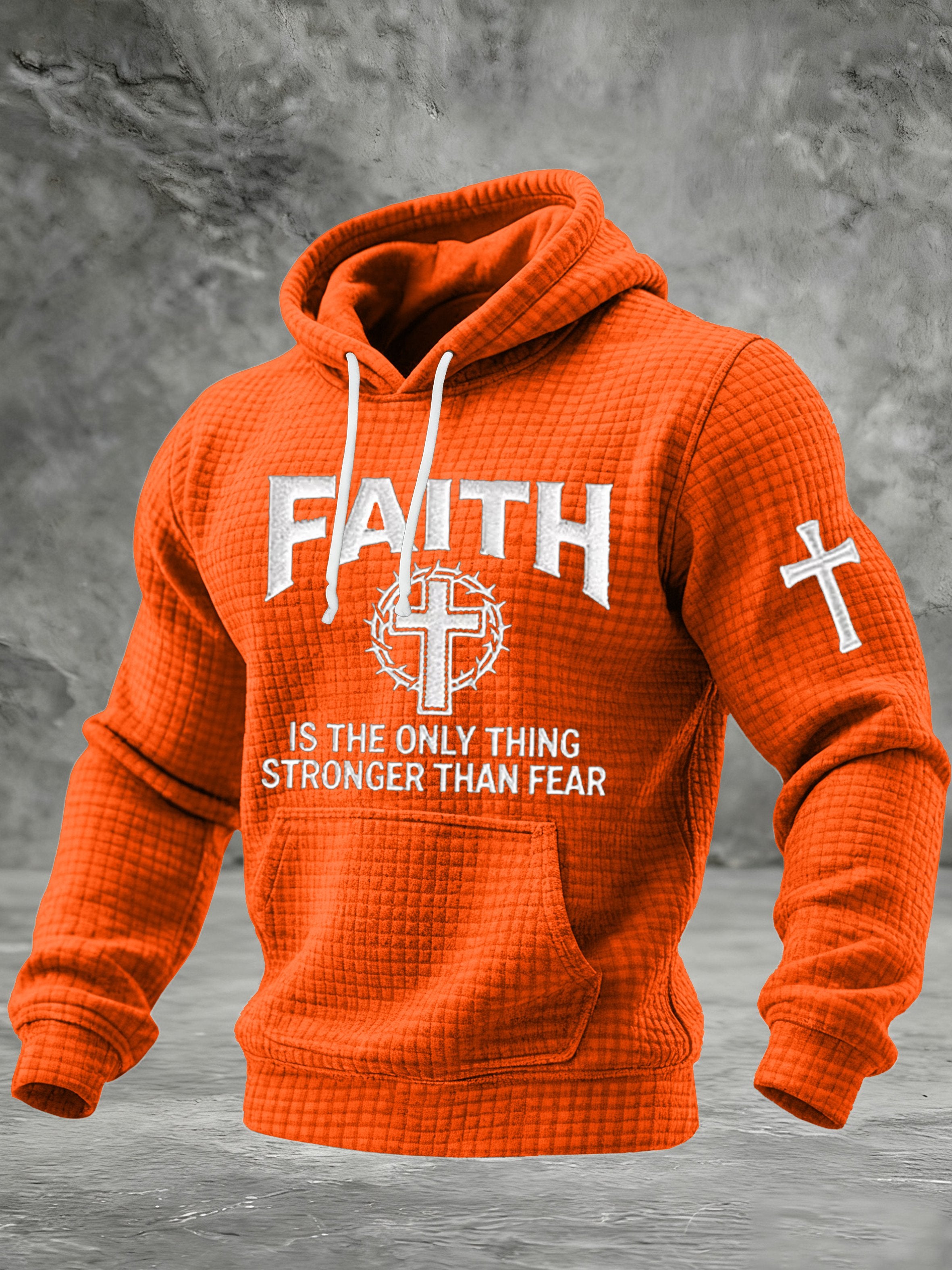 Men's Faith Print Hoodie