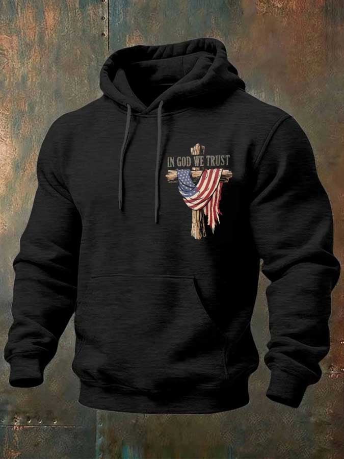 Men's Faith Print Hoodie