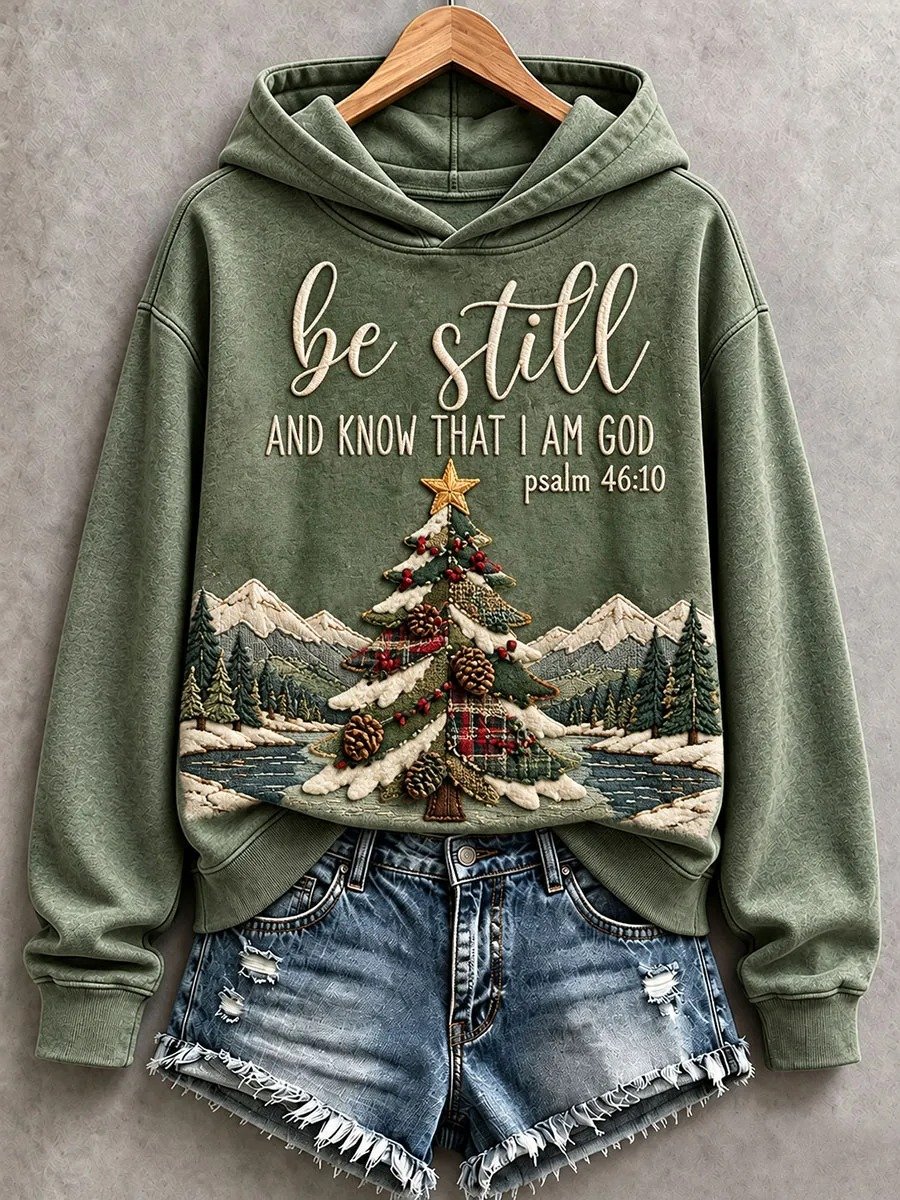 Women’s Be Still And Know That I Am God Hoodie