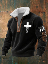 Men's Faith Textured Sweatshirt