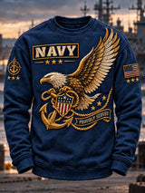 Men's U.S. Veterans Printed Sweatshirt