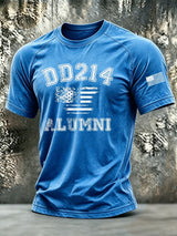 Men's Retro Print Short-Sleeve T-Shirt