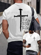 Men's The Way The Truth The Life Print T-Shirt