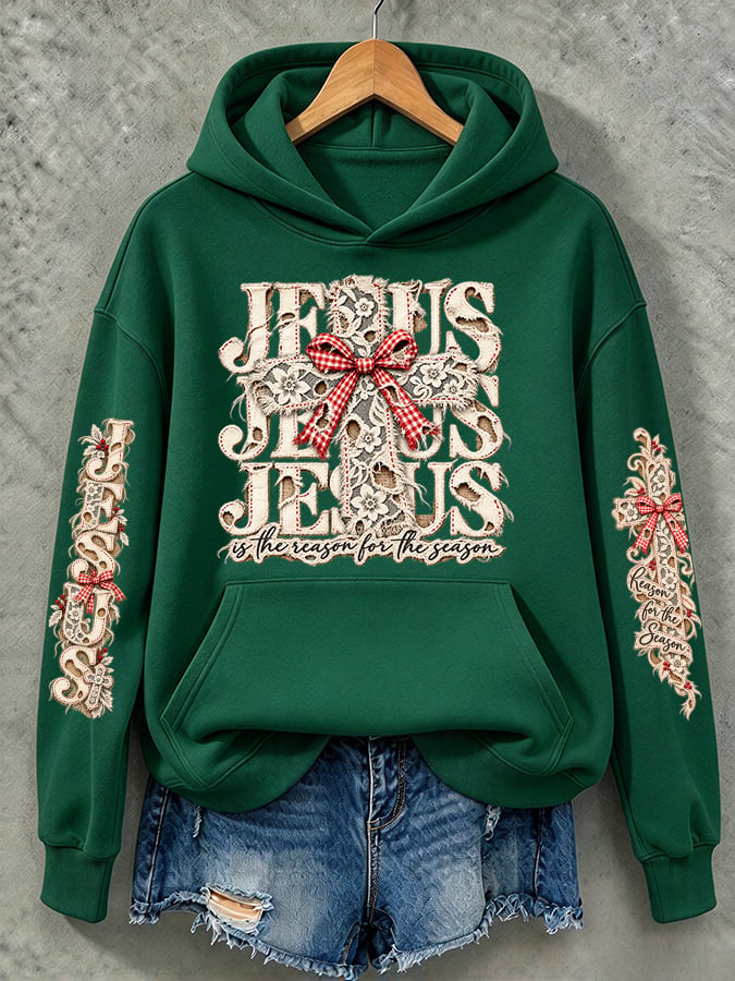 Women’S "Faith" Graphic Casual Sweatshirt