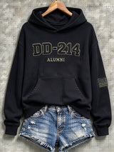 Women's Veteran Pride DD-214 Printed Hoodie