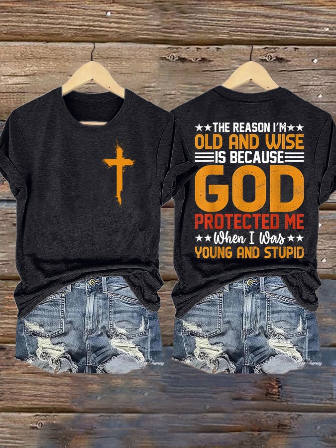 Women'S Casual Faith Short Sleeve T-Shirt