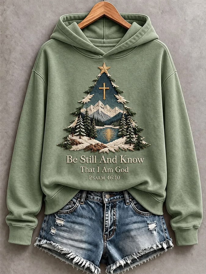 Women’s Be Still And Know That I Am God Hoodie