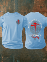 Men's  You Are Complete In Christ Christian  T-Shirt