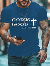 Men's God Is Good Faith Printed T-Shirt