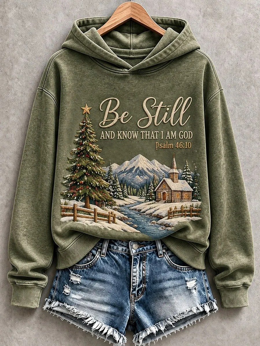 Women’s Be Still And Know That I Am God Hoodie