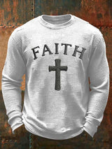 Men's Casual Printed Long-Sleeved Top